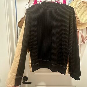 Zara Black Striped Women's Sweater